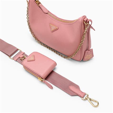 borsa prada rosa tracolla|borse a spalla prada.